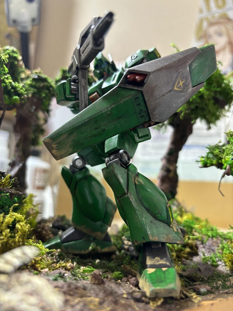 木のジオラマの練習がてら作った感じです