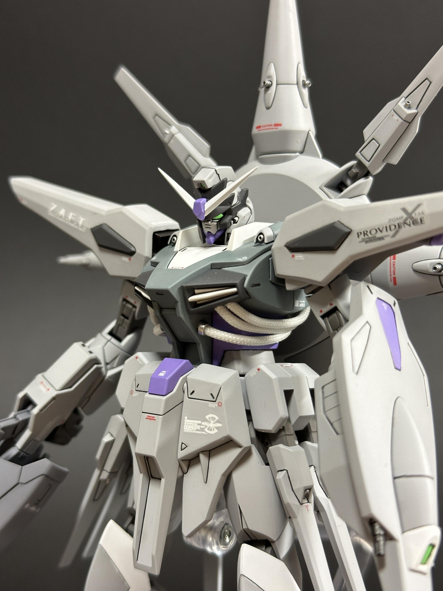 HG 1/144 プロヴィデンスガンダム オリジナルVer.｜てきおさんのガンプラ作品｜GUNSTA（ガンスタ）