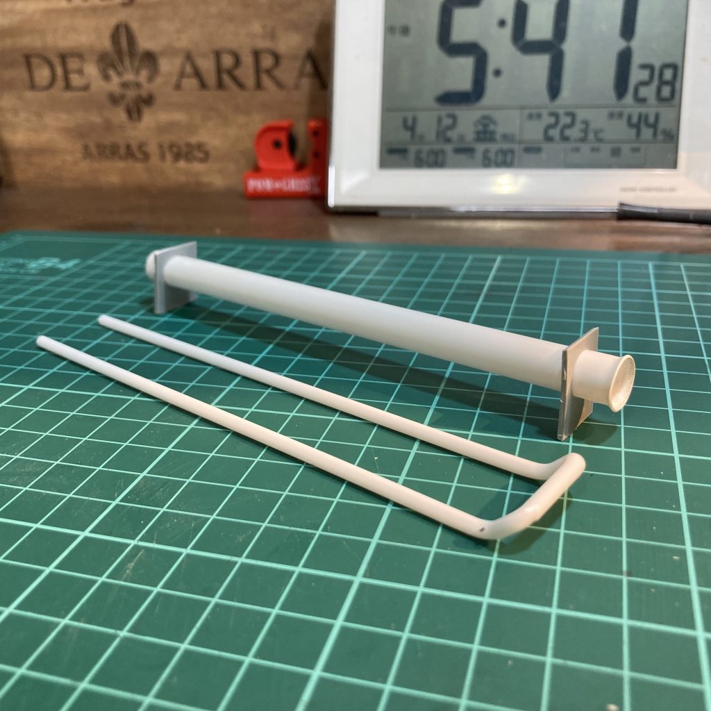 プラ板とプラパイプを使いました！