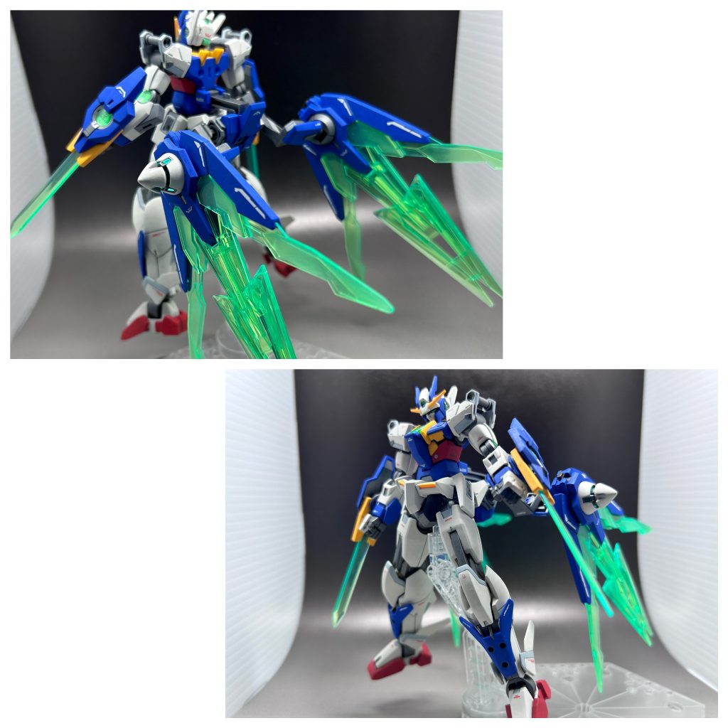 胴体がスカイなのでバックパックを下ろせますが、パーツが重くドライブ部が落ちてしまいます。多分この形態にはなりません。