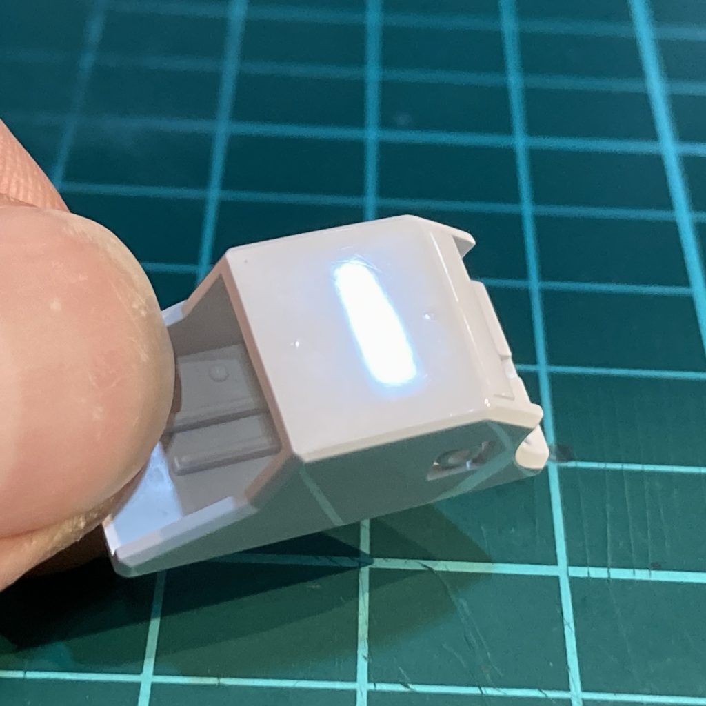 電気や、反射したマット等がクッキリすれば完成！！