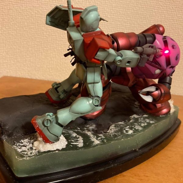 ジャブローに散る