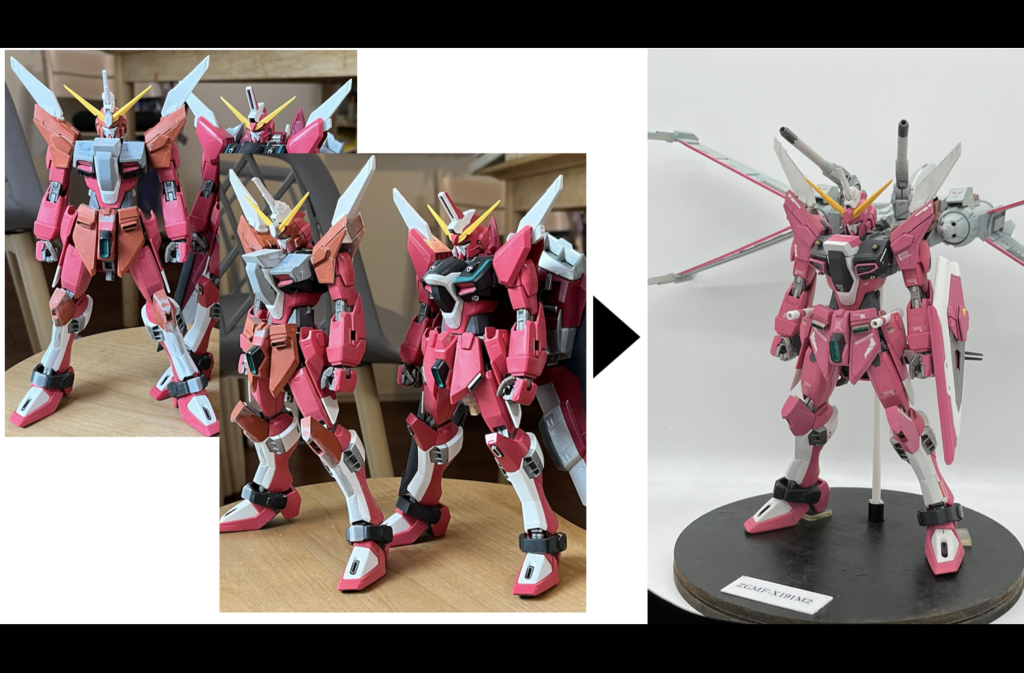 形状変更大変でした。特に胸部。