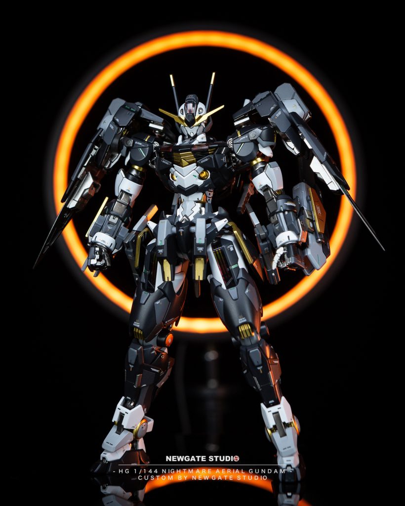 HG 1/144 Nightmare Aerial Full Saber–2枚目/制作者：@Newgatestudio