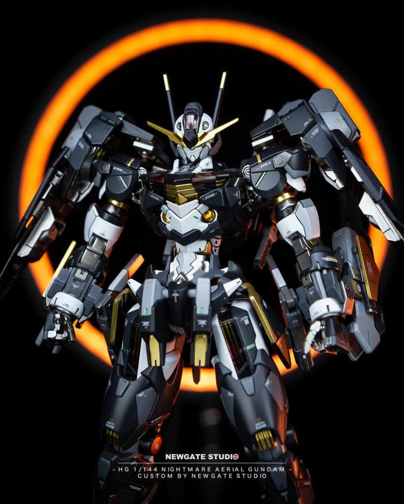 HG 1/144 Nightmare Aerial Full Saber–4枚目/制作者：@Newgatestudio