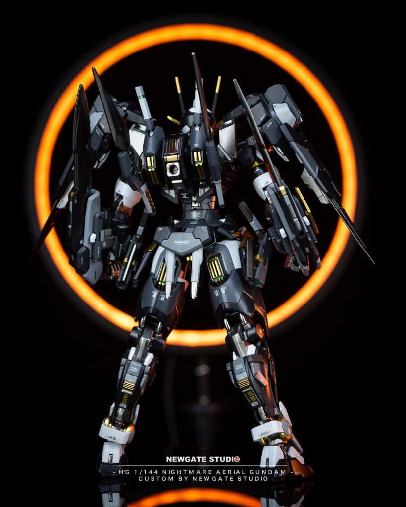 HG 1/144 Nightmare Aerial Full Saber–3枚目/制作者：@Newgatestudio