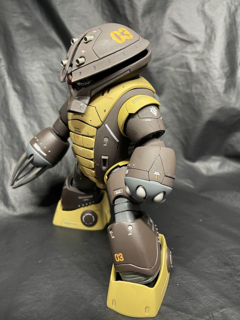 HGUCアッガイ–3枚目/制作者：バロンちゃん