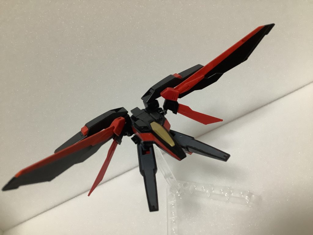 バックパック形態へ変形