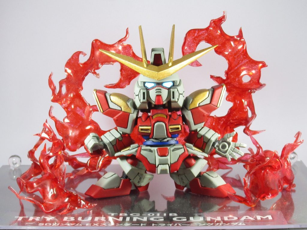 エフェクトは透明プラ板炙って作成。