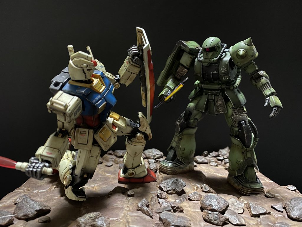 このショットを再現してみたかった。