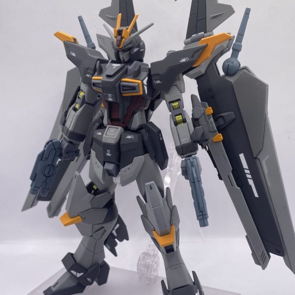 MG 1/100 ストライクノワールガンダム ミキシング 改修 全塗装 完成品 MG 1/100 ストライクノワールガンダム ミキシング 改修 全塗装