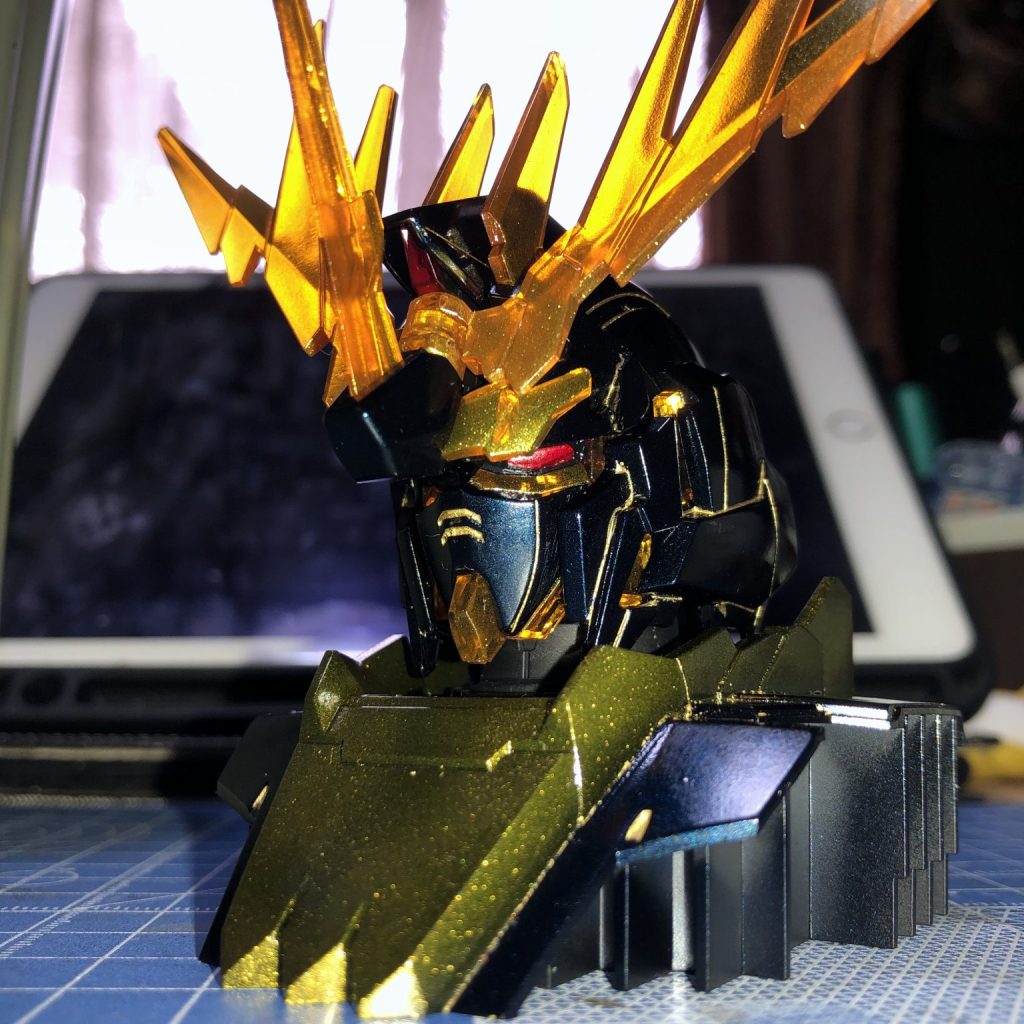 ユニコーンガンダム2号機バンシィヘッドディスプレイ｜まひろさんの
