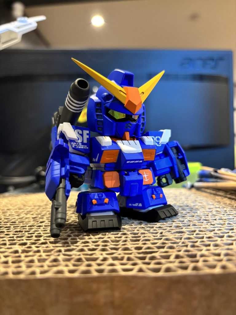 SD フルアーマーガンダム(ブルーカラーver.)–7枚目/制作者:サイコミュよったん