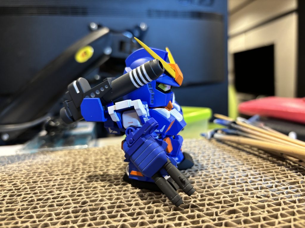 SD フルアーマーガンダム(ブルーカラーver.)–9枚目/制作者:サイコミュよったん