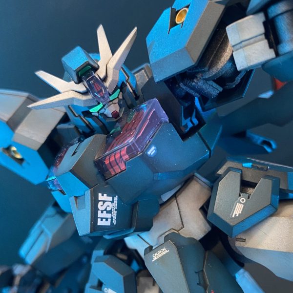 HG ルブリスウル 黒立ち上げ