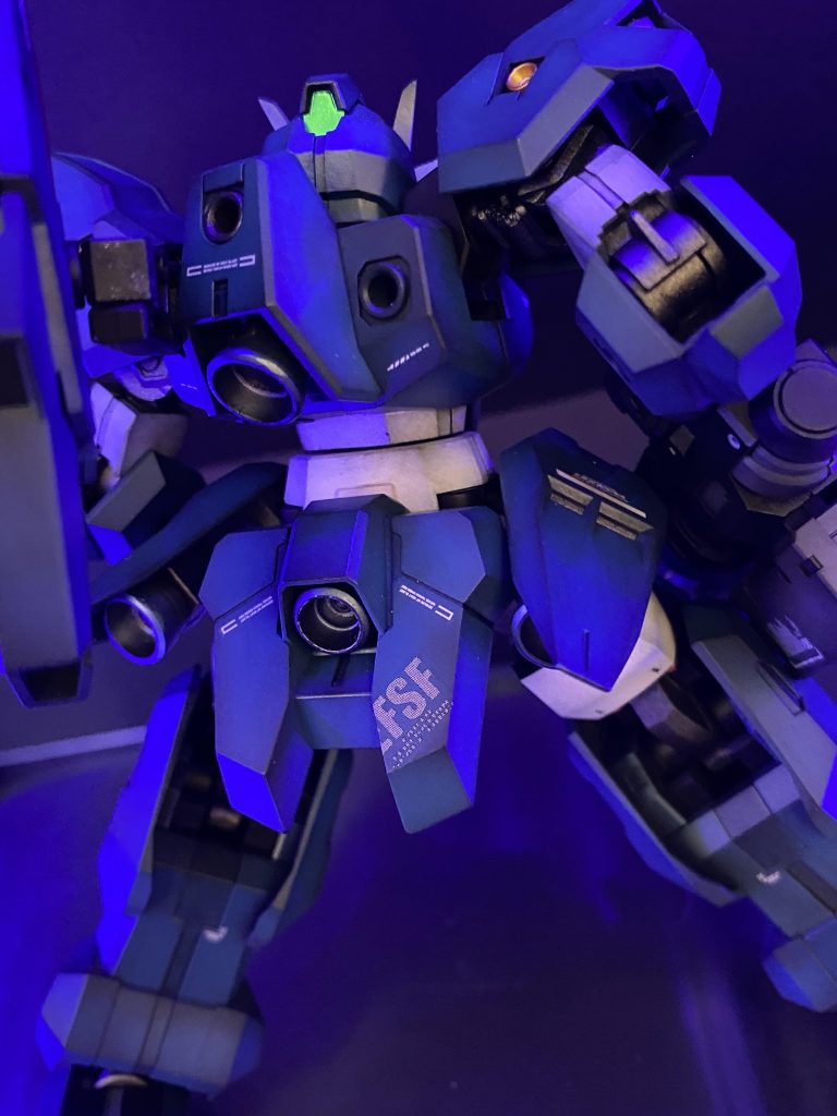 HG ルブリスウル 黒立ち上げ–4枚目/制作者：バヤシブル