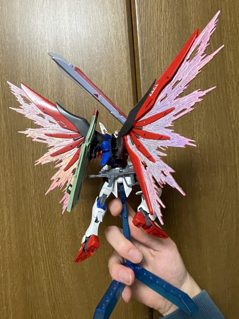 気がついたらデスティニーのポージング撮ってる–3枚目/制作者：@SaiShunYuNichil