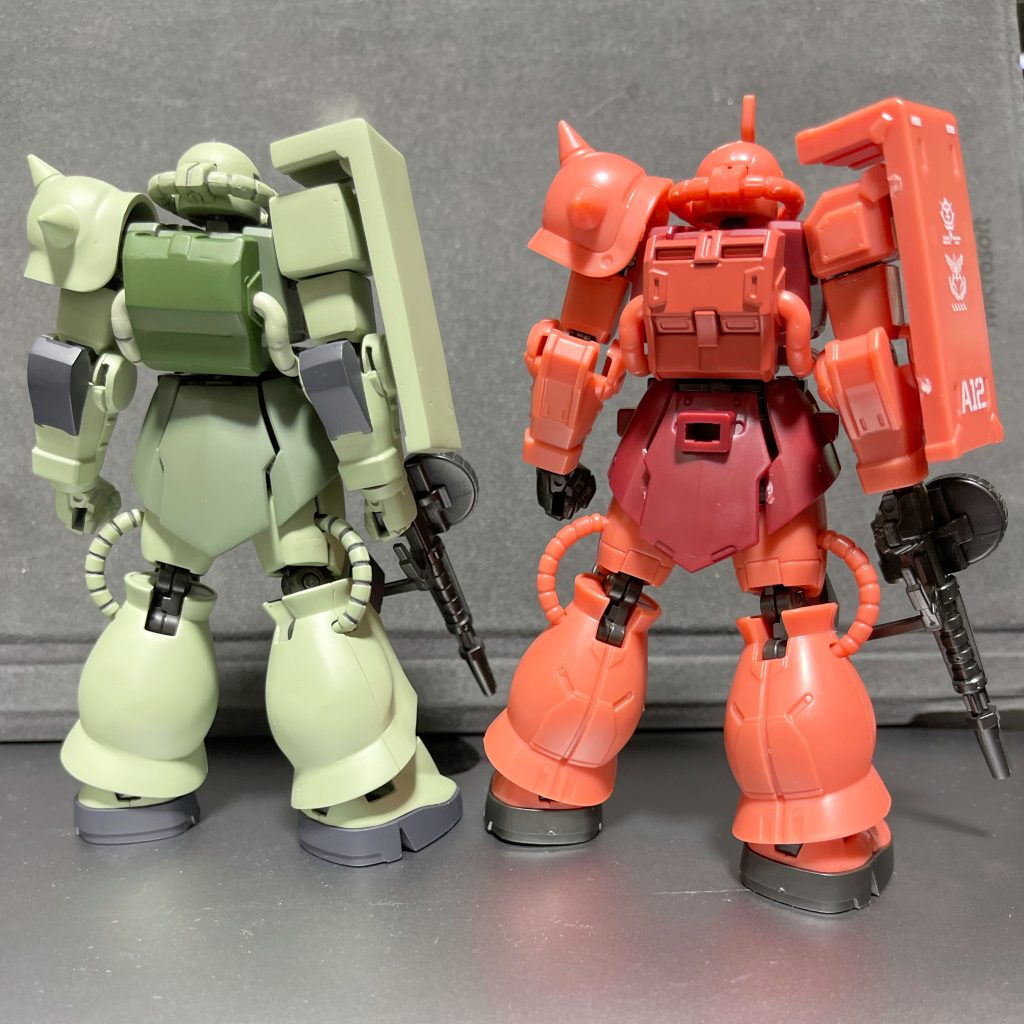 後ろもツルッツルです。