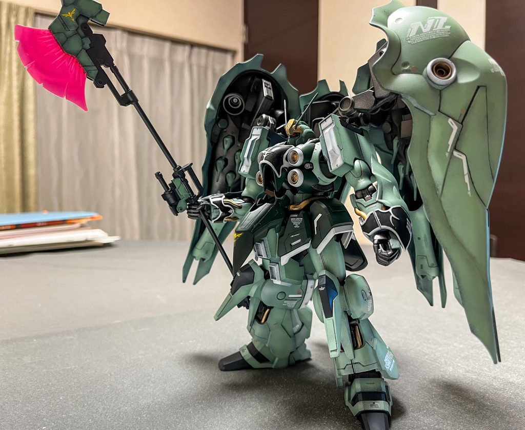 頭を変えるだけでもそれっぽくなりました。