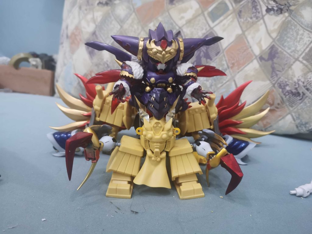 南方四天王大合体グランドマスター·ガンダム–4枚目/制作者：明日の 小气球🎈維