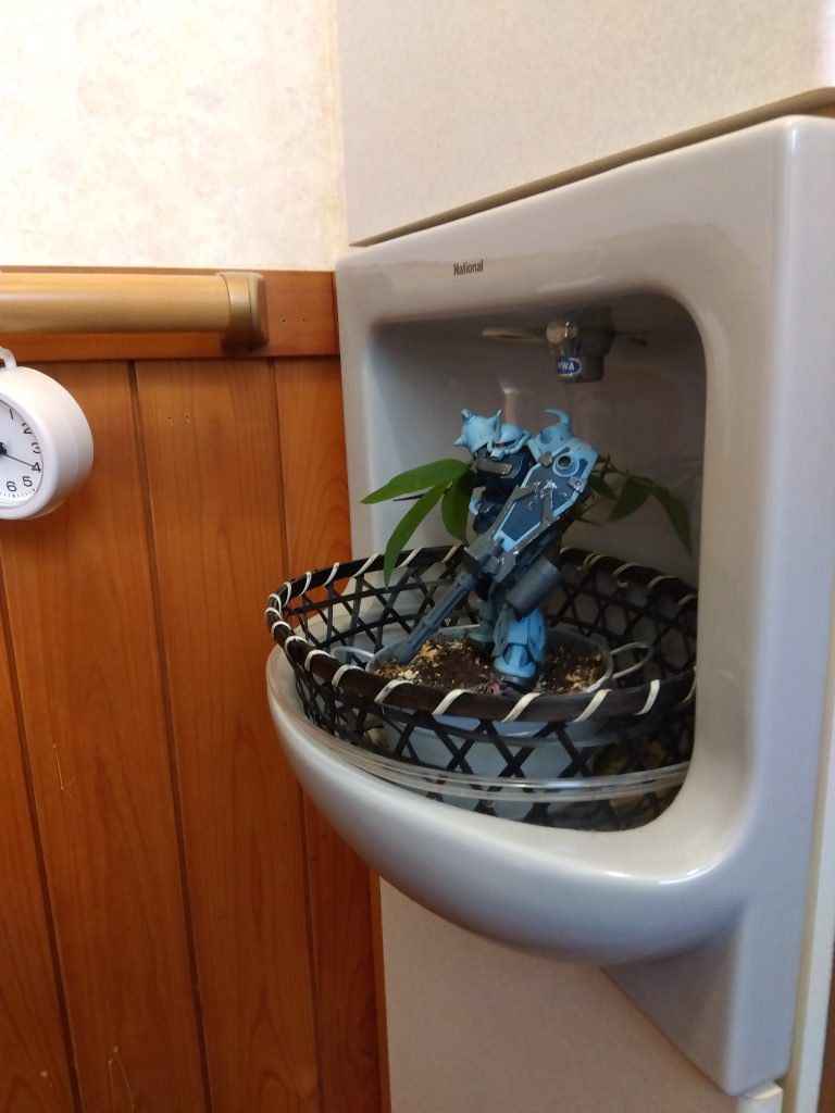 トイレしながら鑑賞するシステム