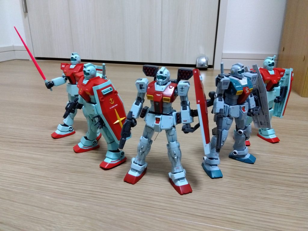 ジム(ミサイルポッド装備)–5枚目/制作者：@toyo06r