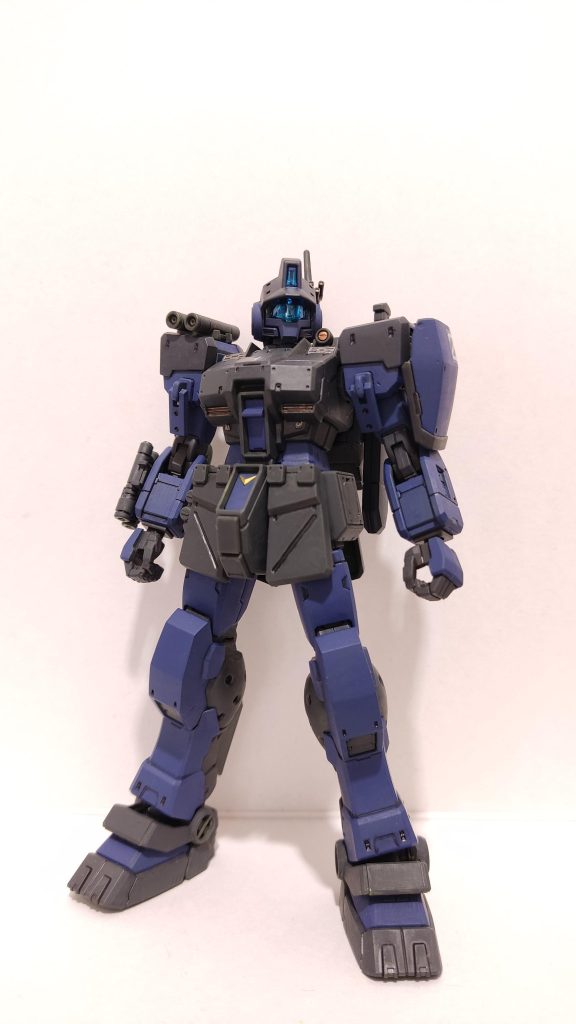 なんと言っても、ティターンズカラーです!勢いで買ったものの、使う機会が無かったティターンズカラー、いつか使いたいと思っていました。