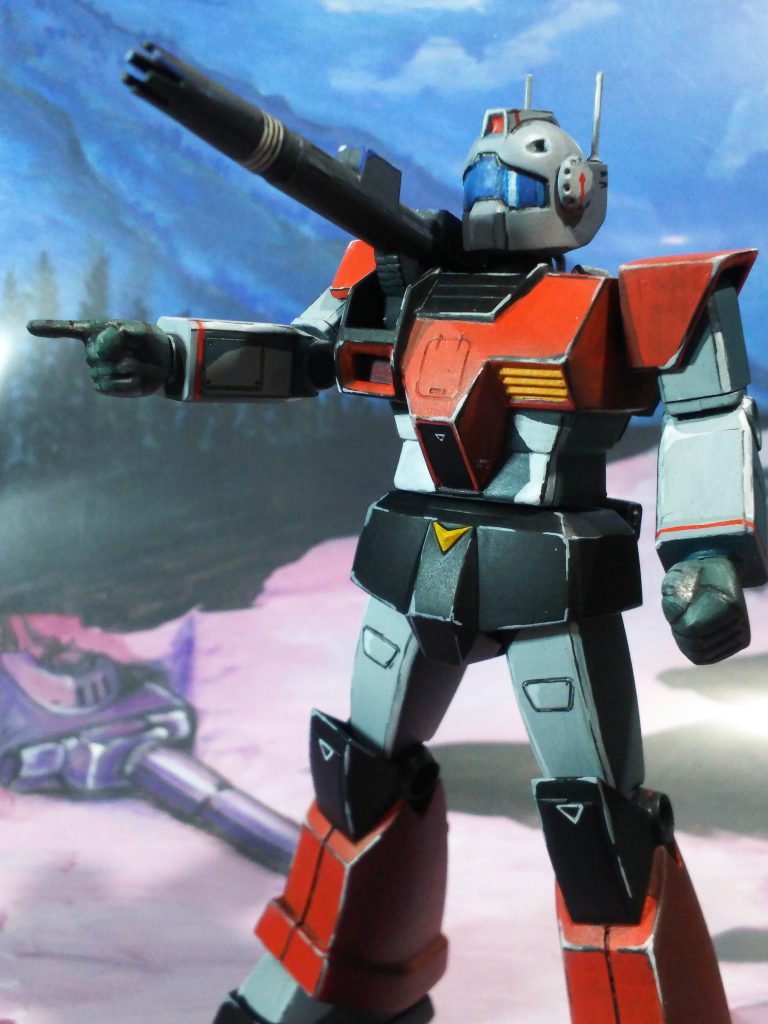 各部マーキングは手描きしています。