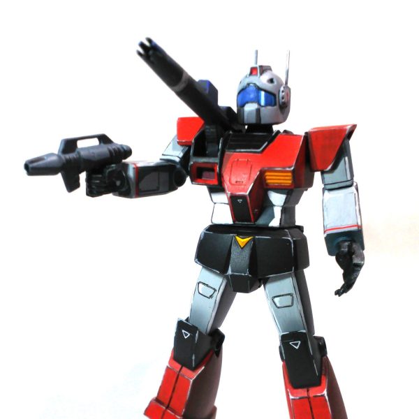 旧キット　MSV　1/144 ジムキャノン（アニメ塗り）