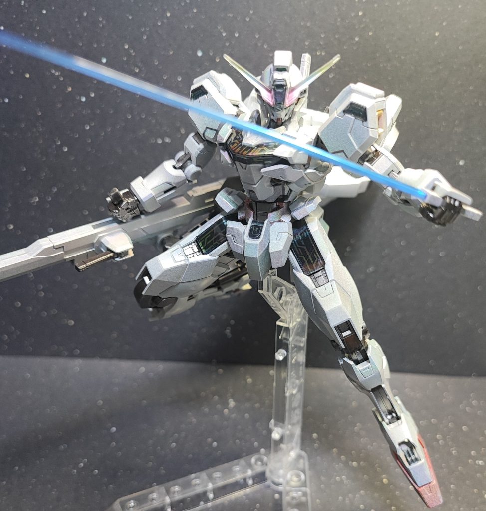 ビームサーベル青のクリアがとても良し!