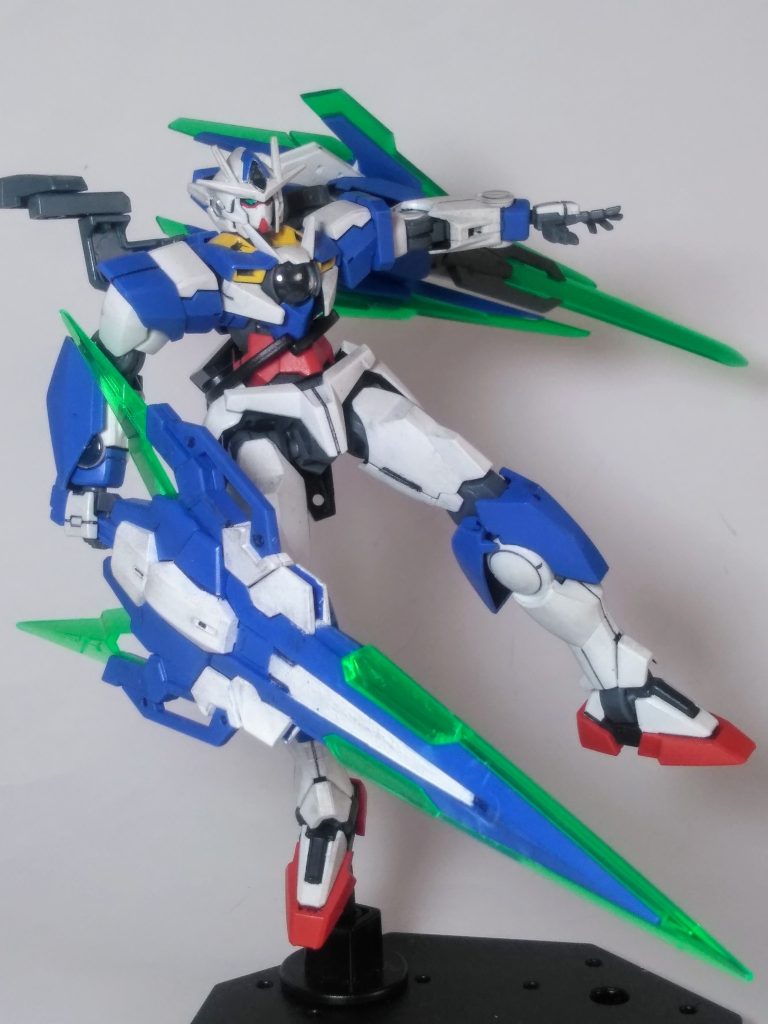 御覧アソバセ❗😤『GN フルセイバー』のこの勇姿 😄『長モノ武装絶対信者』にとって、ナニよりの＂御褒美＂です🤭