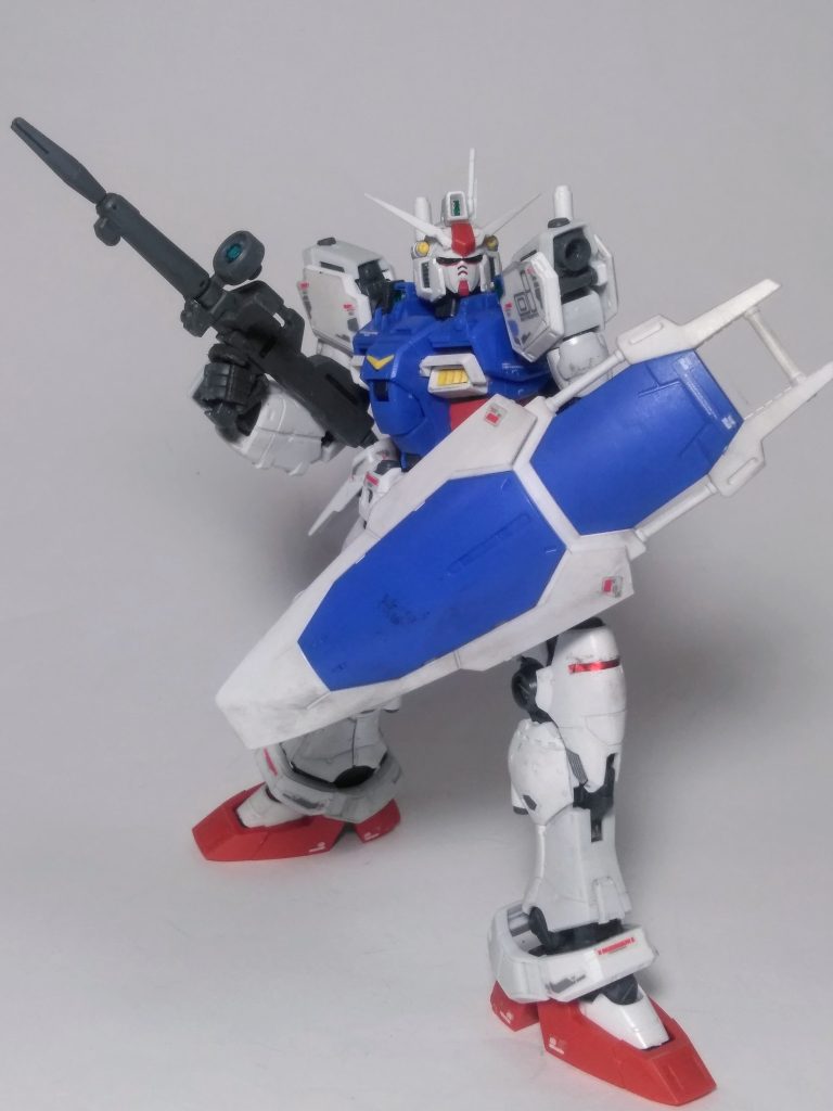 続きましては『RG RX-78 GP-01 ガンダム 試作機 1 号機 ゼフィランサス』此方は行き付けの『玩具の中古品販売店』にて購入致しました。購入時の販売価格は｢770円｣『RG製品』として考量すれば、文句の無い値段と考えました。
