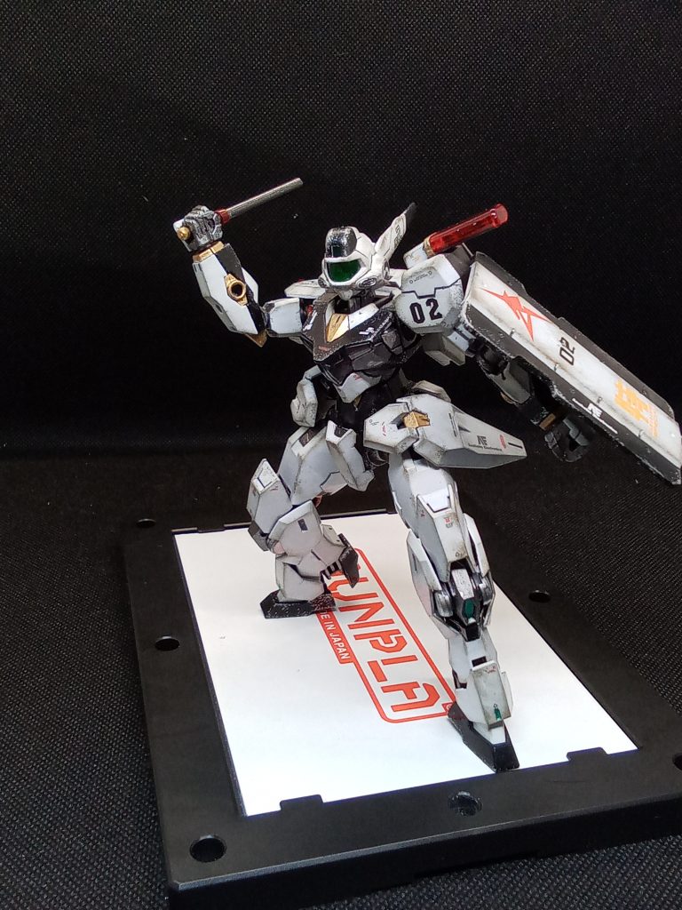 1号機はいずれ作りたいと計画中♪頭部が余ったので簡単改造で付け替えられるようにしてみました