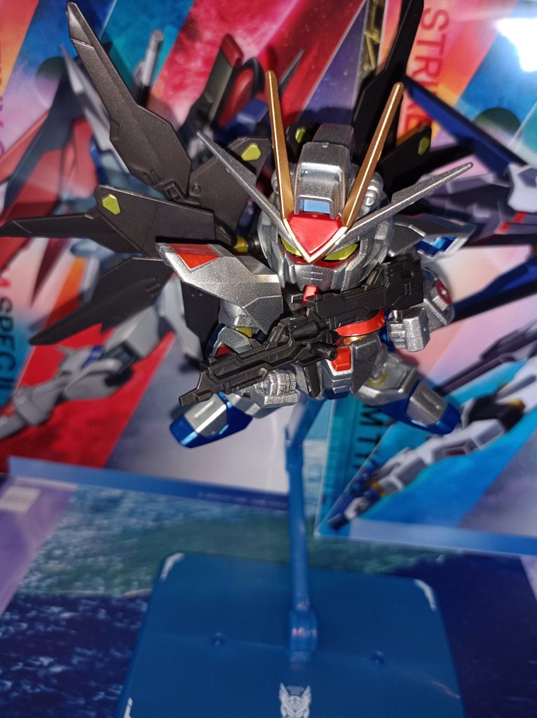 ビームライフルを連結させて!やっぱり足がムズい