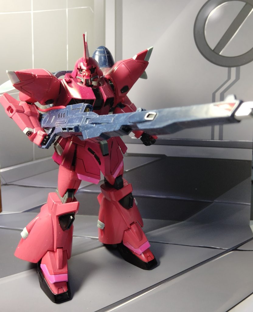 ガナー装備も取り替え可能サイズ差のせいでちょっと小さい