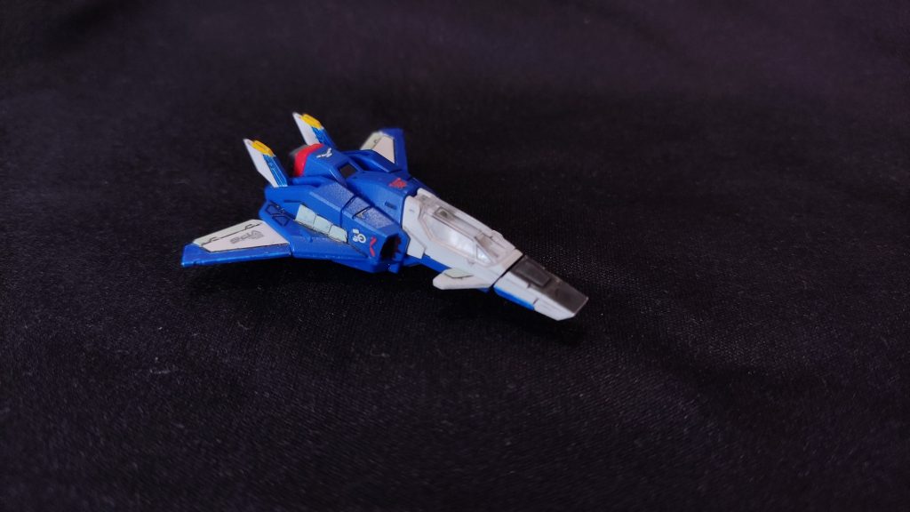 コアスプレンダー、素組みでは色が不足しているので、細かな塗分けが必要でした。