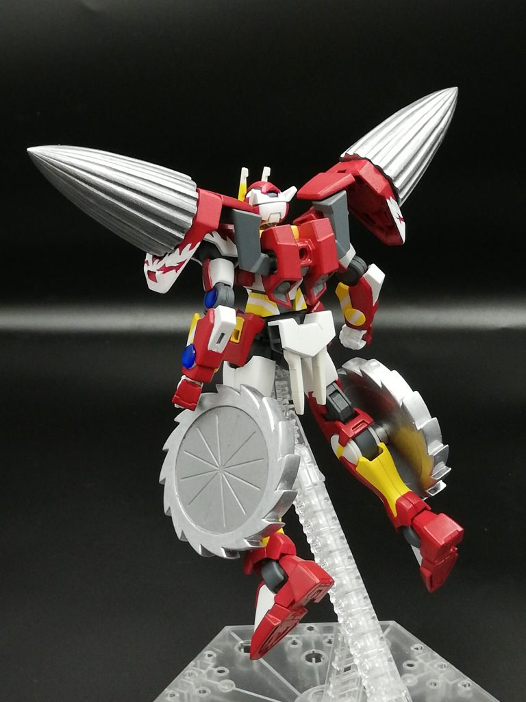 ダブルオーガンダム GGGカラー ツインドリル装備–5枚目/制作者：ブール