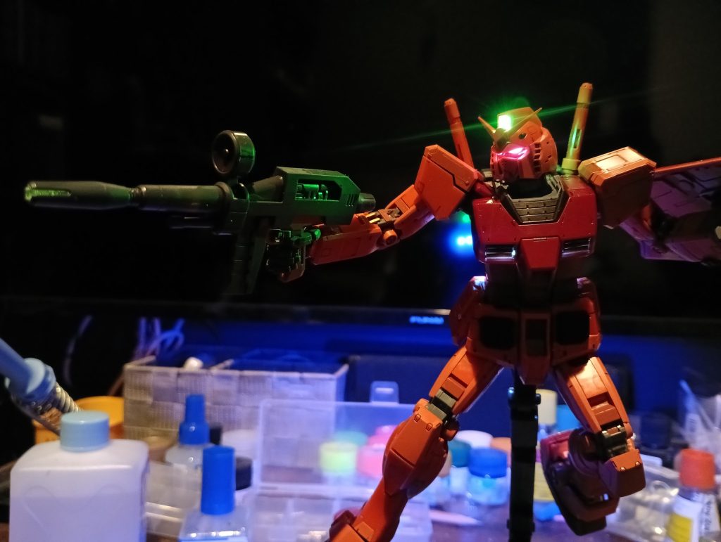 MG キャスバル専用ガンダム Ver.3.0 LED組込–9枚目/制作者：福田　義康