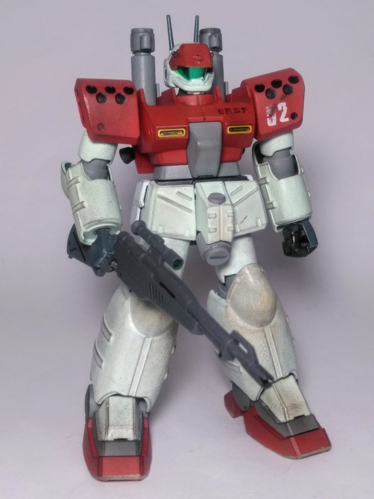 ダディズ プリーチ中隊のアルカード大尉』は『トリントン基地』へ転属と成りました。そんな『トリントン基地』には色々な兵士が居る様です。今回は『基地施設警備隊 所属』『ニューラ・イフ 准尉 の搭乗機 量産型 ガンキャノン』をご紹介😆