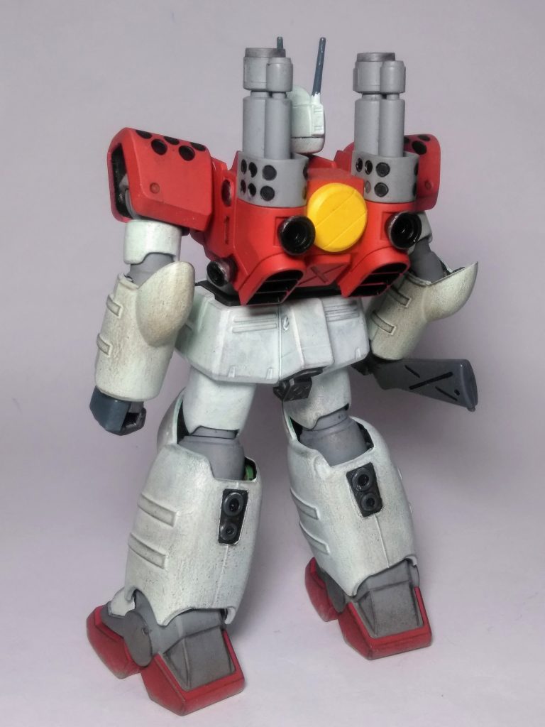 『ニューラ・イフ 准尉(妄想…新しい年度が始まった…この時期は目が回る忙しさ!ナンやカンやで自分の趣味は二の次だ…戦士)』が駆る!『基地施設警備仕様の 量産型 ガンキャノン』😁 『トリントン基地の基地施設所属』なので「標準仕様風?」に塗装が施されております 🤔 「基地周辺防衛戦闘」をドノ様にこなすのか❓🧐と、云うわけで妄想『 0083 トリントン基地 基地施設所属ver,』を晒して逝こうと思います😤