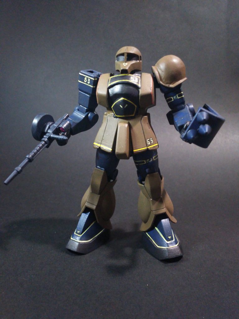 マーキングは全て、手描きです。線がよれよれで数字を描くのも大変でした。（素直にデカール使えばよかったかも）まっ、練習も兼ねてです。