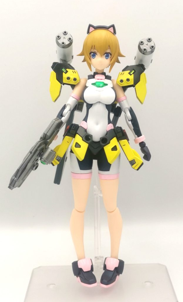 とりあえず、可愛い。武装と白だけ艶トップコート。後は肌を含め艶消しで仕上げてます。