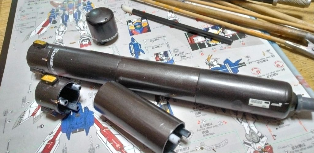 塗装後のパーツ合わせ