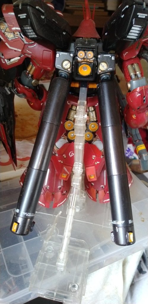 プロペラントを延長してスラスター追加