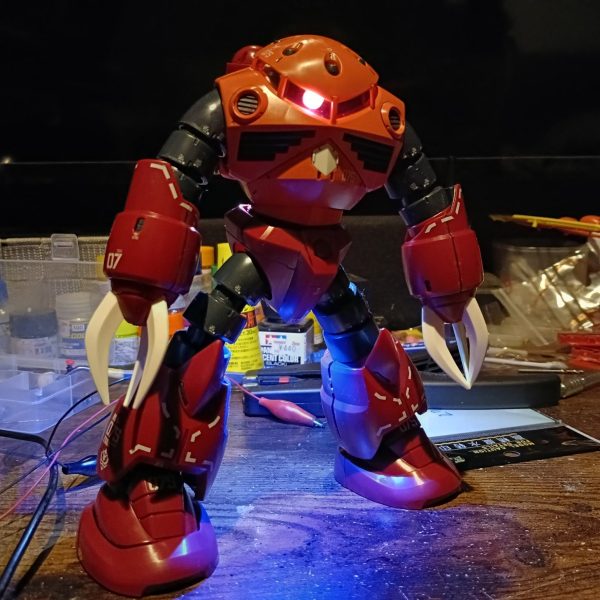 MG シャア専用ズゴック LED組込