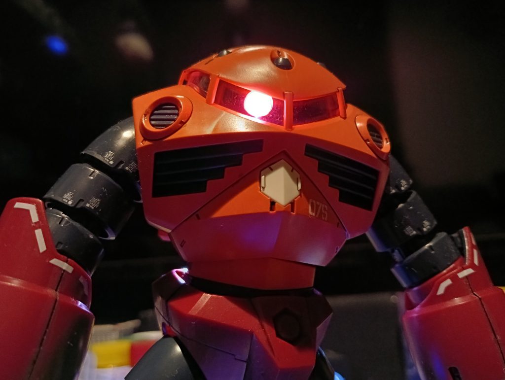 MG シャア専用ズゴック LED組込–2枚目/制作者：福田　義康