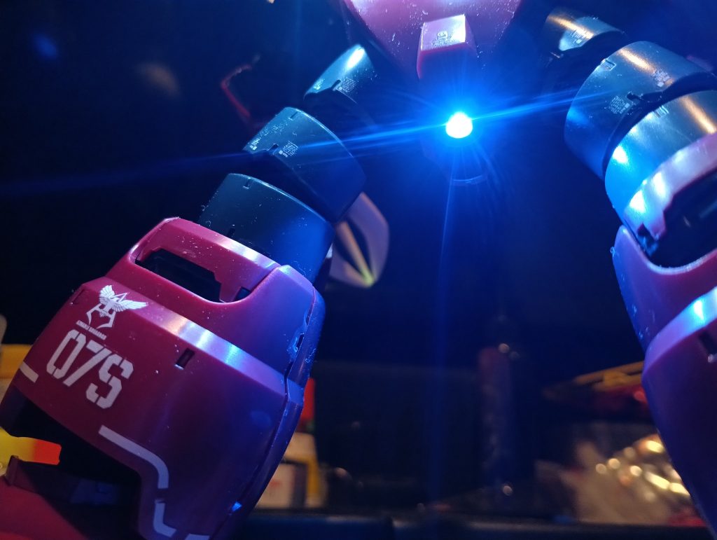 MG シャア専用ズゴック LED組込–5枚目/制作者：福田　義康