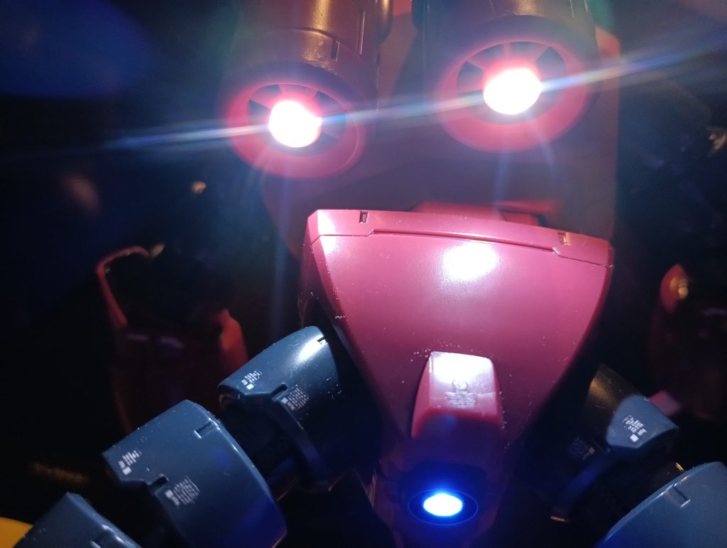 MG シャア専用ズゴック LED組込–2枚目/制作者：福田　義康