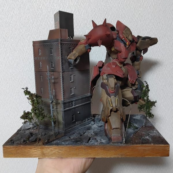 メッサー　市街地ジオラマ