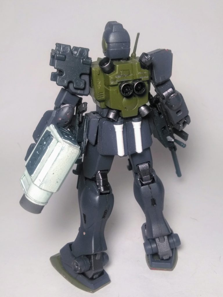 『ハンドレット・ユニフォーム 少佐(妄想…コスパ最高❗❗…この信念を決して曲げる事なく、日夜 様々な物品の＂ばえ＂方法を考え続ける…戦士)』が駆る！『スペシャル・エリーターズ所属の ジム・コマンド カスタム』😁｢特殊装備｣をドノ様に使いコナスのか❓🧐と、云うわけで妄想『 0083 トリントン基地 スペシャル・エリーターズ所属ver,』を晒して逝こうと思います😤